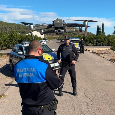 La Policia Local i la Guarderia Rural intensifiquen els controls en la replega de cítrics