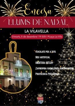 L'Ajuntament de La Vilavella posa en marxa el Nadal amb l'encesa de les llums