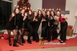 Les falleres majors de Borriana se'n van de 'sopar de Nadal'