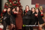 Les falleres majors de Borriana se'n van de 'sopar de Nadal'