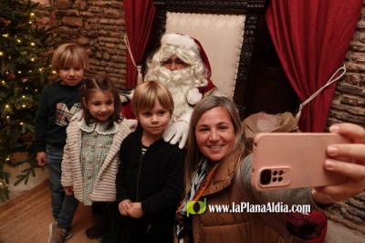 La Casa del Pare Noel, centre del Nadal de Burriana