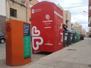 Benicarl� recicla prop de tres mil litres d'oli vegetal durant tot el 2023