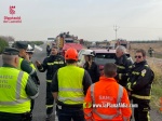 S'accidenta un cami? de gas butano a Xilxes