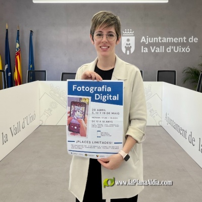 El Ayuntamiento de la Vall d’Uixó ofrece un taller gratuito de fotografía digital para adolescentes