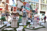 Burriana ya luce sus 36 monumentos falleros en las calles