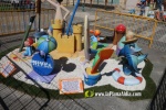 Burriana ya luce sus 36 monumentos falleros en las calles