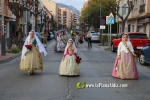 El m?n faller de La Vall d'Uix? 'ofrena' a la Verge dels Desemparats
