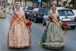 El m?n faller de La Vall d'Uix? 'ofrena' a la Verge dels Desemparats