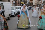 El m?n faller de La Vall d'Uix? 'ofrena' a la Verge dels Desemparats
