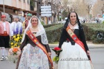 El m?n faller de La Vall d'Uix? 'ofrena' a la Verge dels Desemparats
