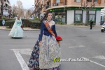 El m?n faller de La Vall d'Uix? 'ofrena' a la Verge dels Desemparats