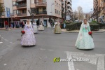 El m?n faller de La Vall d'Uix? 'ofrena' a la Verge dels Desemparats