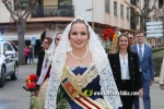 El m?n faller de La Vall d'Uix? 'ofrena' a la Verge dels Desemparats