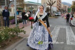 El m?n faller de La Vall d'Uix? 'ofrena' a la Verge dels Desemparats