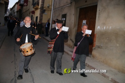 Multitudinaria procesión en honor a Sant Vicent Ferrer en La Vall d'Uixó