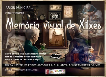L'Ajuntament de Xilxes convida als vens a compartir les seues fotos antigues per a crear un arxiu fotogrfic com