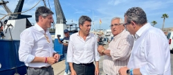 Carlos Mazón anuncia exemció de taxes portuàries i crèdits exprés per al sector pesquer