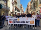 Vicent Marz de Comproms reivindica la jornada laboral de 32 horas sense prdua salarial