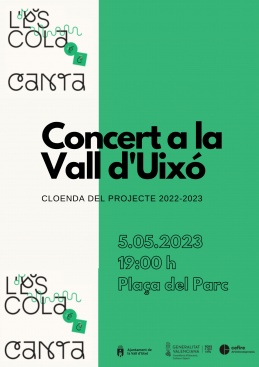 L'Ajuntament de la Vall d'Uix celebra el concert de clausura de l'Escola Canta