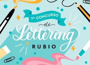 RUBIO convoca el seu primer concurs de lettering amb un premi total de 2.000 euros