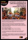La Conlloga Muixeranga de Castell� actuar� en la II Festa pel Valenci� en Val�ncia