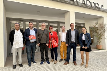 El cabeza de lista del PSPV-PSOE en Castelln visita a Borriol en su agenda de campaa electoral