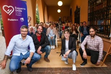 Esquerra Unida y Unides Podem presentan un programa que quiere empoderar a la ciudadana y aumentar la participacin