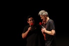 Tian Lara y Pablo Chiapella en el Teatro Mónaco con El AntiCoach