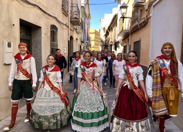 Miles de participantes en la Romería de Santa Quiteria en Almassora