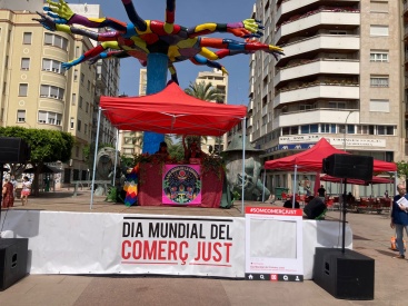 Este sábado, Día de la Cooperación Internacional y de Comercio Justo en la Plaza de l'Hort dels Corders