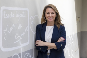 Begoña Carrasco, candidata del PP a la alcaldía de Castellón, se compromete a implantar diversas medidas educativas