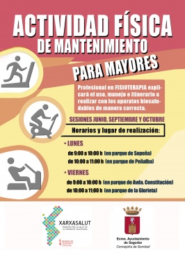 El Ayuntamiento de Segorbe organiza actividades de mantenimiento para mayores
