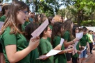 Cantata escolar a Vila-real amb la participació dels xiquets i xiquetes de 5é de primària