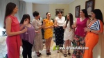 La corporaci? municipal visita el Manifest de Reina i Dames de Les Alqueries