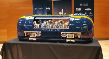 Estudiants de la UPV presenten el seu vehicle Hyperloop ms ambicis