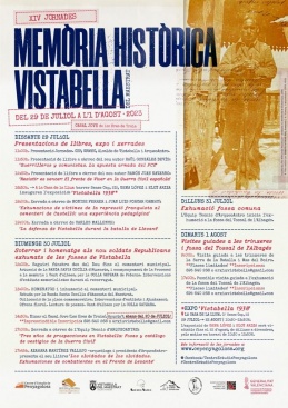 Todo preparado en Vistabella para celebrar las XIV Jornadas de Memoria Histrica