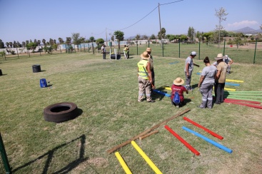 Moncofa da los últimos retoques al parque canino de Belcaire