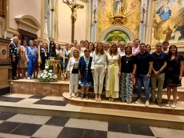 La Confraria Verge dels Dolors celebra missa en honor a La nostra Senyora dels Dolors