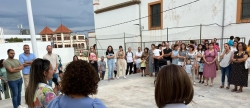 El CEIP Colonia Segarra ensenya el seu nou gimnàs en una jornada de portes obertes