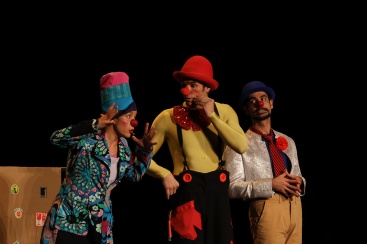 El Pallasso Tallarín ompli d'il·lusió el Teatre Mònaco a Onda