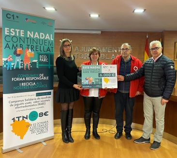 El Consorci Castell Nord recauda 6.000 euros para Cruz Roja a travs de la campaa 'Este Nadal Continuem amb Trellat'