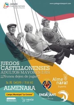 Almenara acogerá el viernes la fase clasificatoria de los Juegos Castellonenses Adultos-Mayores 2024