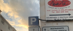Vilafamés instala nuevas señales viarias