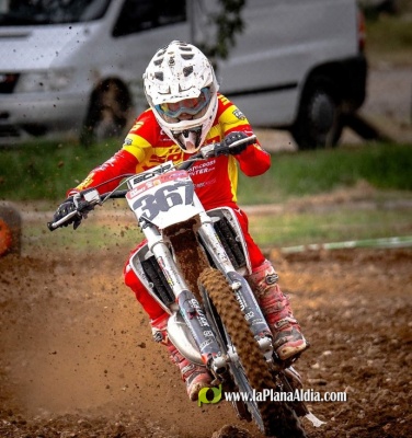 El joven alcorino Pau Caudet tercero en el Moto-Cross Naciones Europeas y lder del nacional