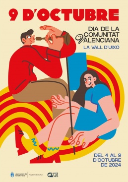 El Ayuntamiento de la Vall d'Uixó celebra el 9 d'Octubre con música y cultura popular