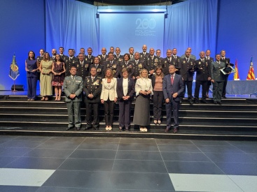 Celebran del Día de la Policía en Castellón en el año del Bicentenario