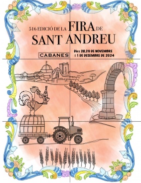 La Fira de Sant Andreu de Cabanes presenta el cartell oficial