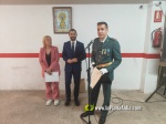 Autoridades, reina y damas y pueblo en general con la guardia civil de Alcora el d?a de su patrona