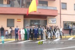 Autoridades, reina y damas y pueblo en general con la guardia civil de Alcora el d?a de su patrona