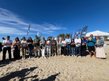 Alcaldessa d'Almassora agraeix a la Fundació Oceanogràfic per labor de protecció d'espècies marines